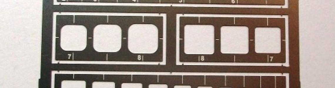 Overall photoetch sheet