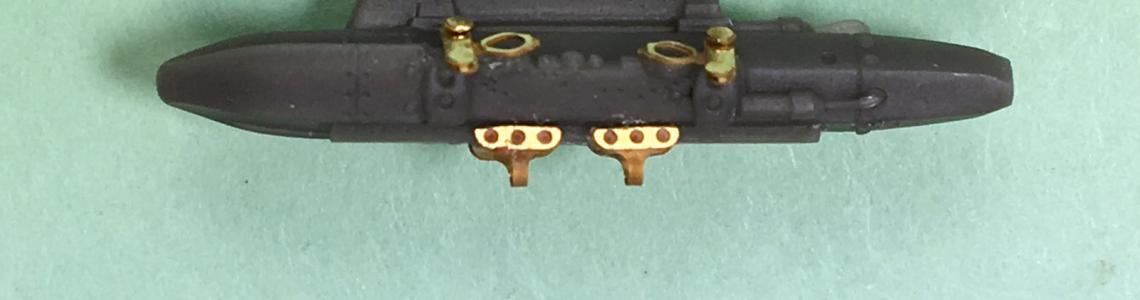 Resin mated with photoetch parts