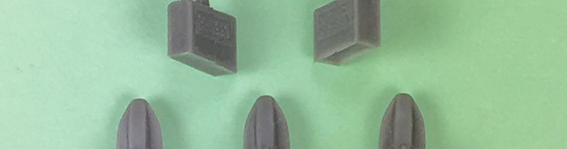 Resin parts from Eduard