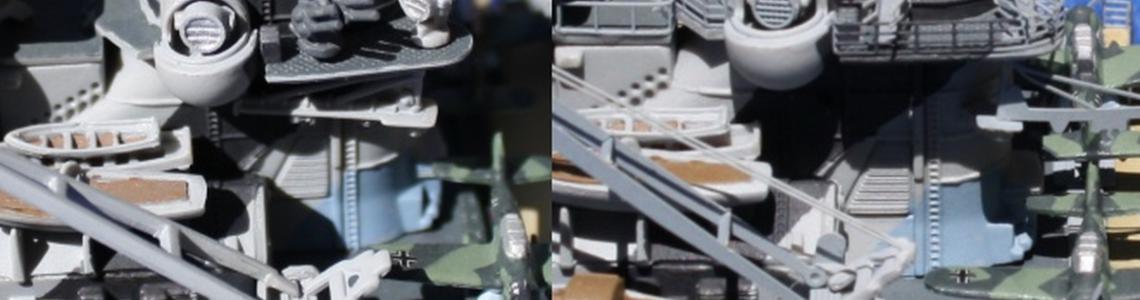 Completed Bridge.  PE added on Right