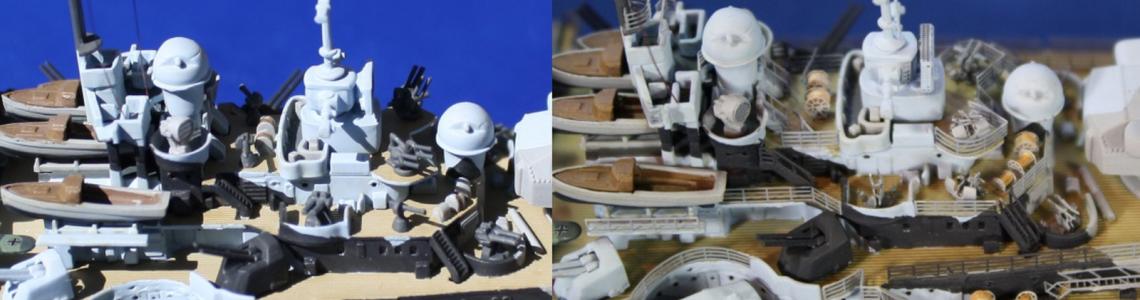 Aft Superstructure, PE added on Right