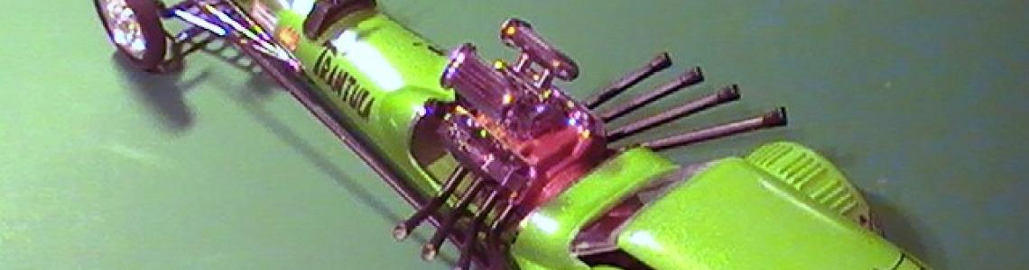 Finished kit top view