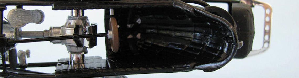 Dragster frame, seat, controls