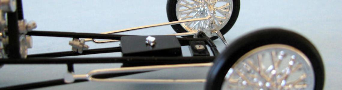 Dragster front frame details