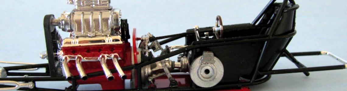 Roadster engine and driver compartment