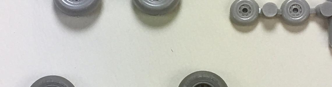 Resin wheels compared to kit wheels