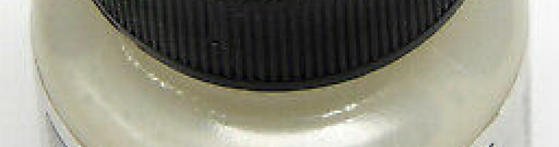 Yellow Doped Linen Bottle