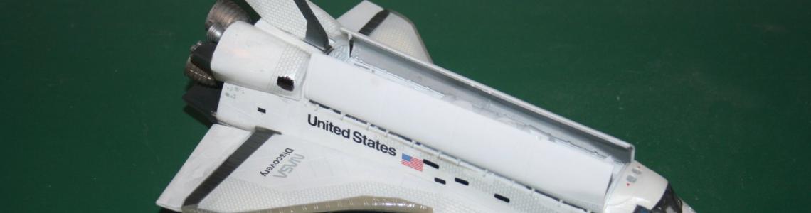 Space Shuttle Black and White