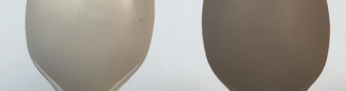 Light Tan Stucco & Dark Tan Stucco