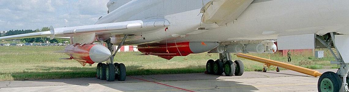 Tu-22M3 with X-22s