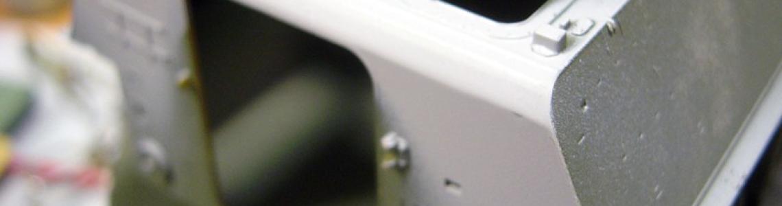 Vehicle rear in work