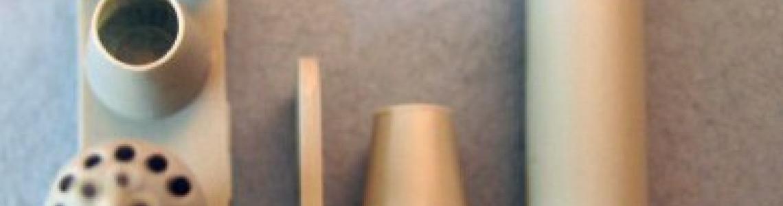 Close-up of parts showing detail and quality