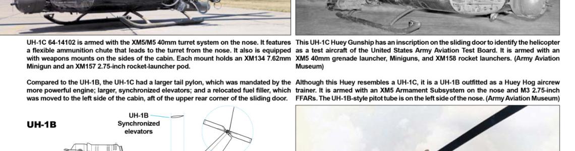 Page 18: Comparisons of the UH-1B to the UH-1C