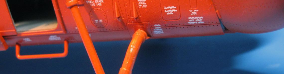 Note the blocky stencils in contrast to the step and fuel grade decals.
