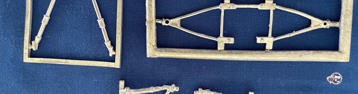 White Metal Landing Gear Parts