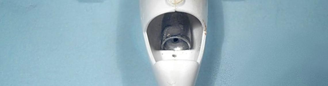 Weight added to nose area