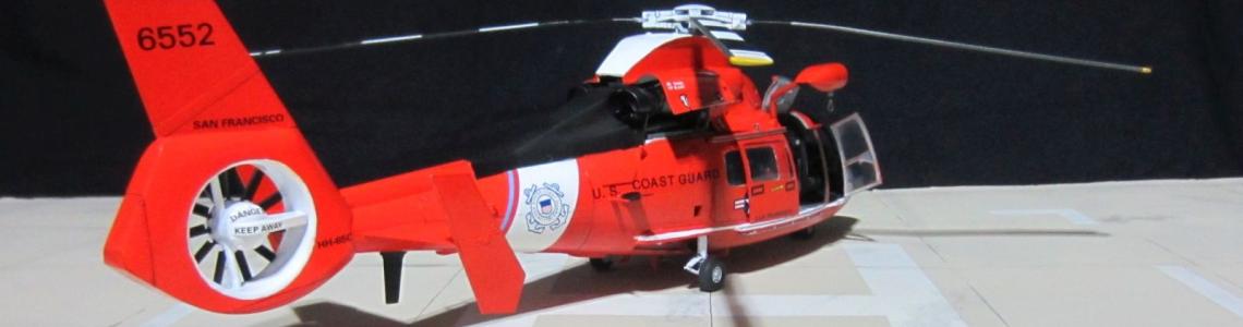 US Coast Guard HH-65C Dolphin Helicopter | IPMS/USA Reviews Website