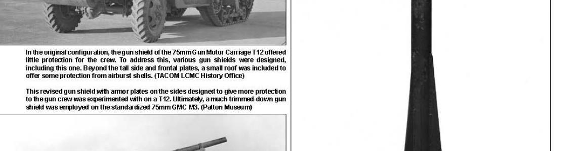 Page 24: Armament for the half track, getting into depth with the specific mount used for the machine gun 