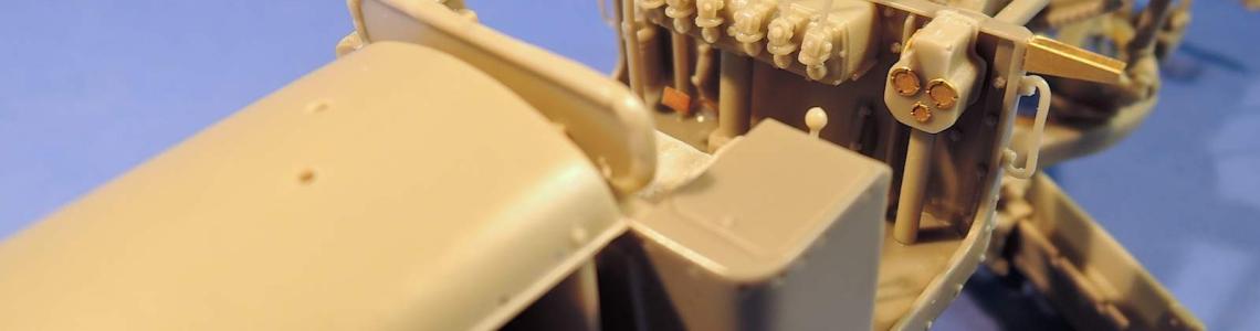 Grader Cockpit & Controls Installed