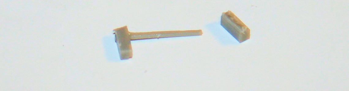 Separated from Casting Block