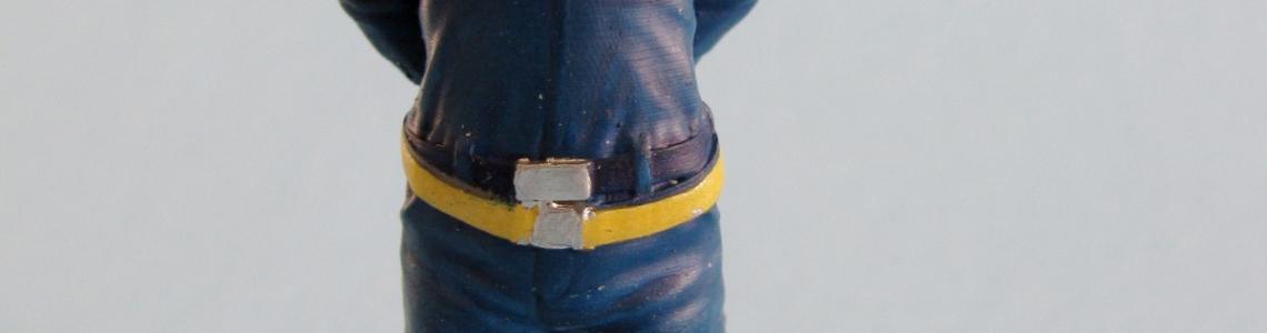 At ease figure - front