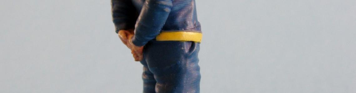 At ease figure - right