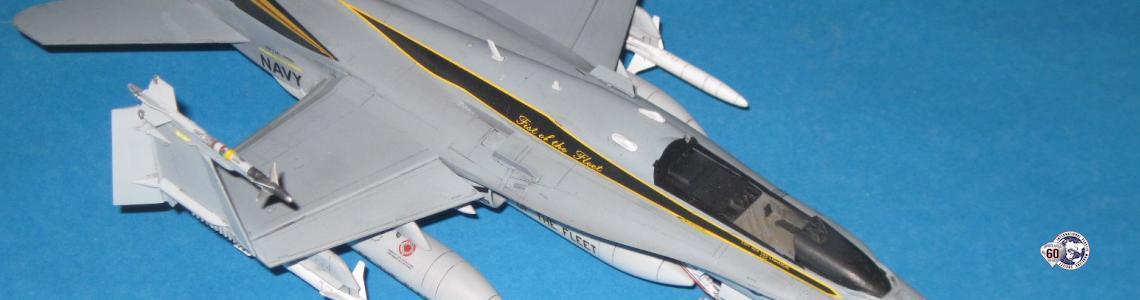 Finished F-18
