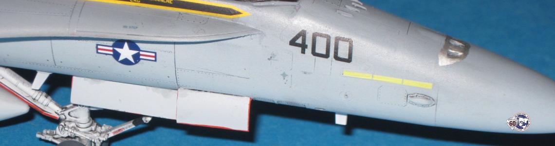 Finished F-18