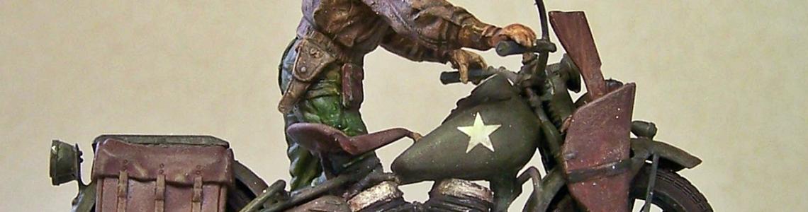 U.S. Soldier Pushing Motorcycle | IPMS/USA Reviews Website