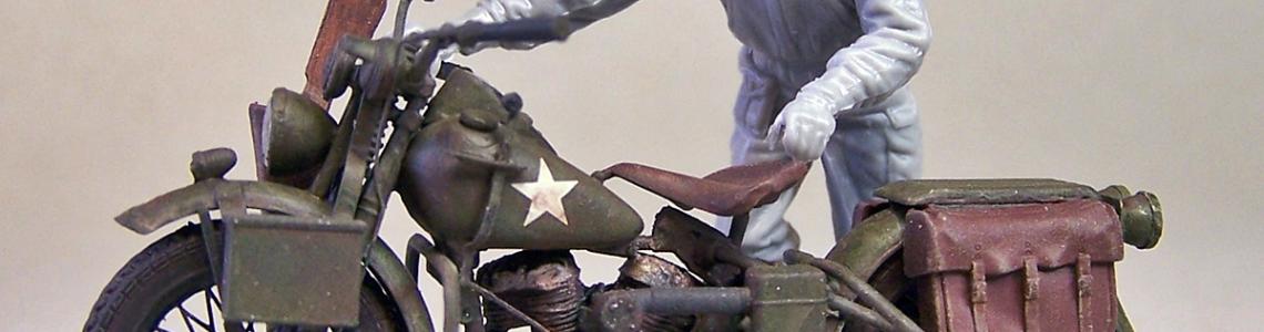 U.S. Soldier Pushing Motorcycle | IPMS/USA Reviews Website