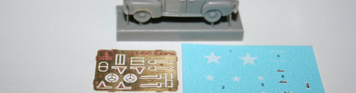 Staff car PE and decals