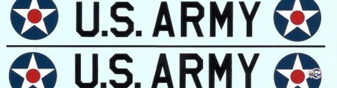 Decal sheets included