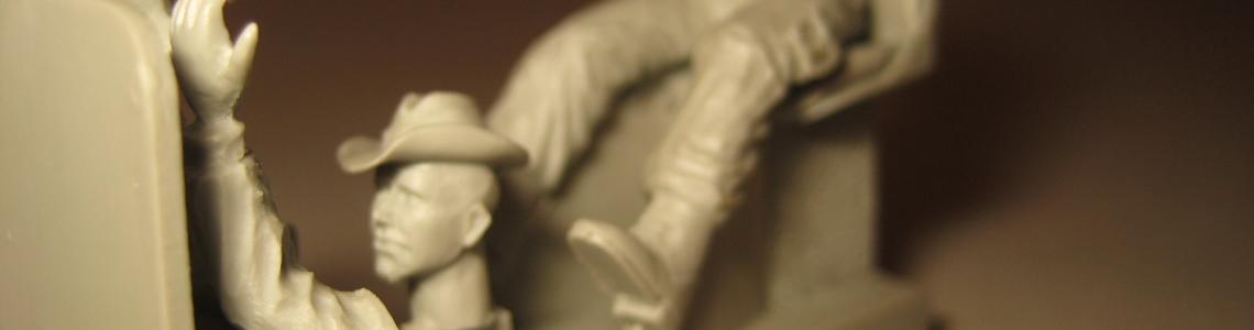 Close-up of the driver on casting block