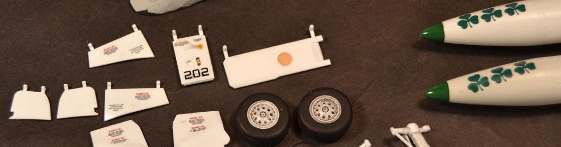 Close-up of Parts for Final Assembly