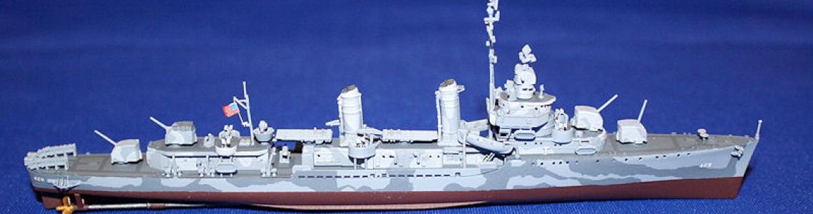 USS Livermore with Eduard 20mm mounts
