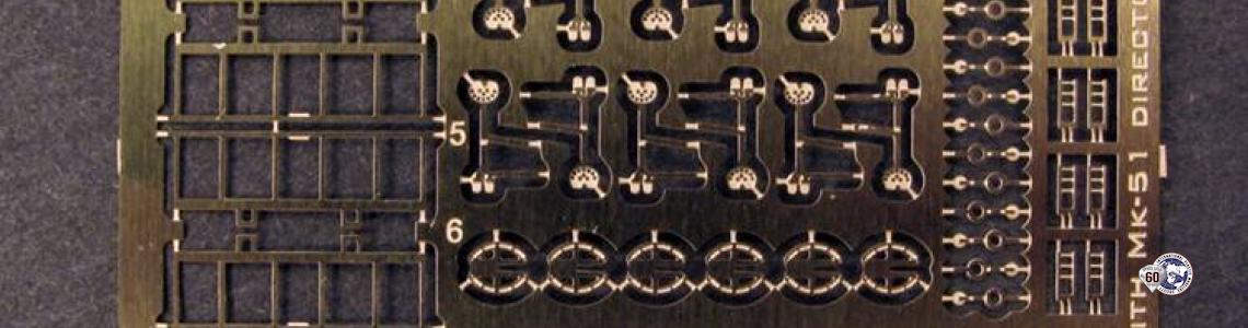Photoetch fret twin mount version 1