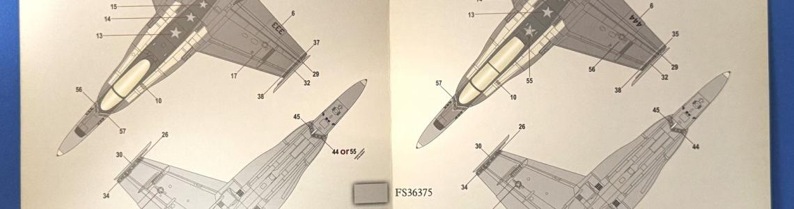 Top and Bottom of Aircraft