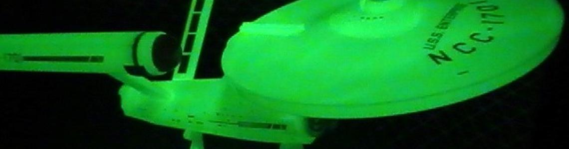 Finished model without ambient room light