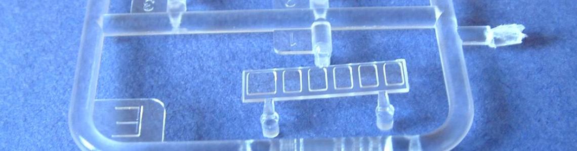 Sprue E clear parts