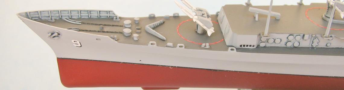 Finished Model - Bow Closeup