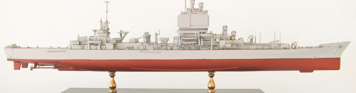 Finished Model - Starboard Side View