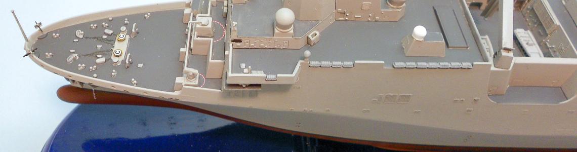 Finished Model - Port Side Bow