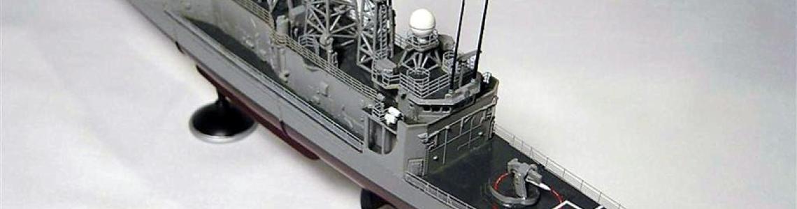 Completed model starboard top