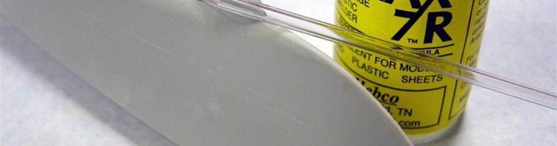 Cemented up hull halves