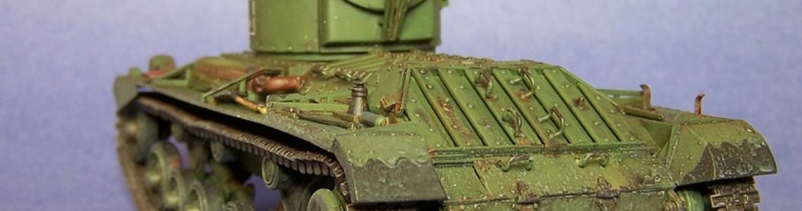 Completed model rear left side