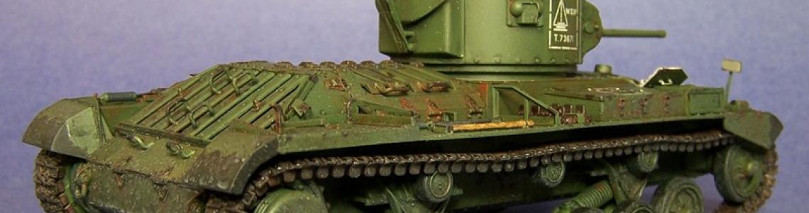 Completed model rear right side