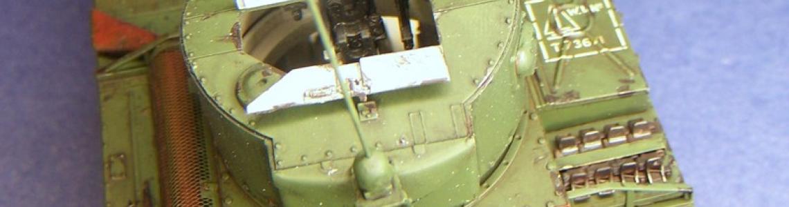 Completed model top rear