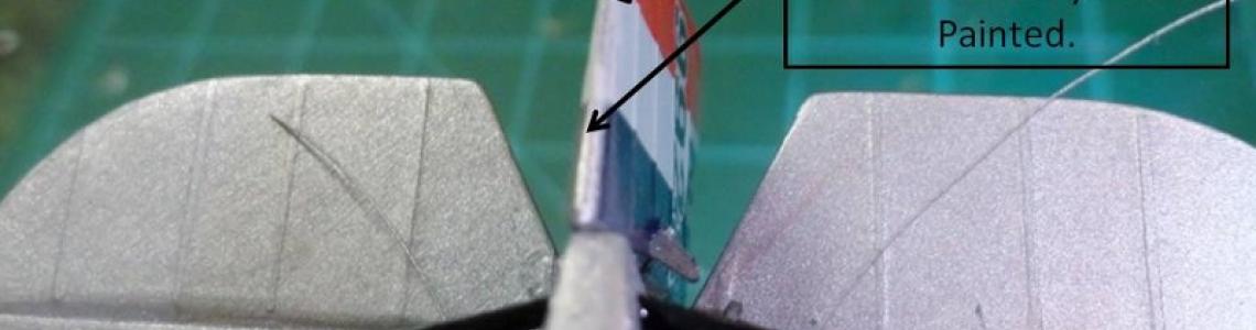 Flycatcher tail decal