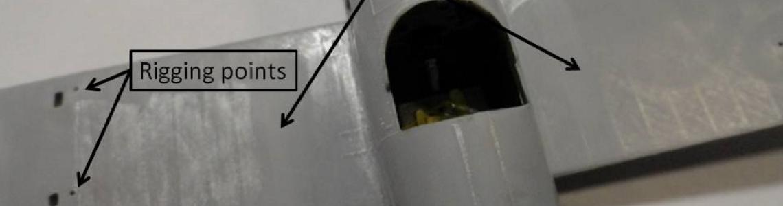 Fury in-progress picture, showing rigging points, ejector pin marks that had been filled