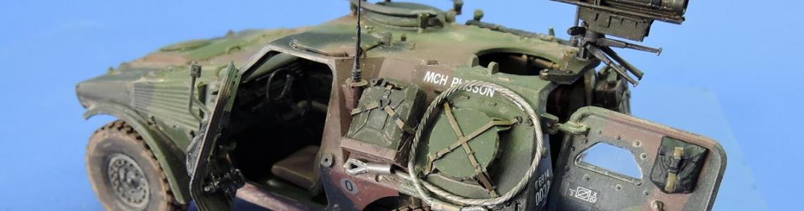 Finished model with open doors